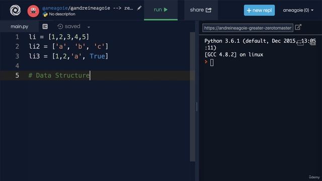 *New* Free Python Full course 2023 - Lists in Python 2023