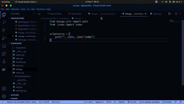 Python Django Tutorial: Full Featured Inventory Management System | Part 3: Templates смотреть онлайн