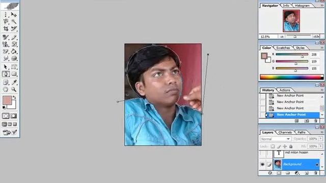 How to Easily Work in Photoshop -How to use tool (Part-6) смотреть онлайн