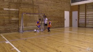 Тренировка маленьких футболистов?⚫