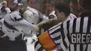 Marty McSorley vs Gino Odjick Round 4