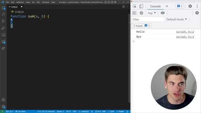 How To Create/Use Functions - JavaScript Essentials