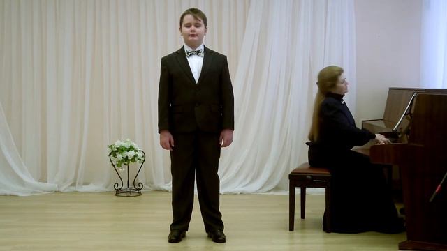 Муз.Й.Гайдна, рус. текст Н.Мясоедова "Будь, краса моя, смелей", исп. Петров Сергей, Щур Л.Г.