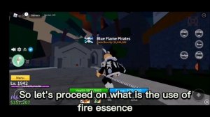 How to get and use the Fire Essence and Hollow Essence || Blox Fruit || Roblox