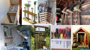 storing gardening tools