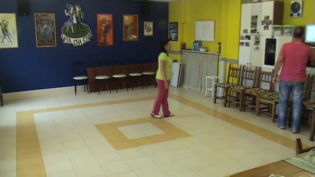 BACHATA (FIGURA 18 - ESTRELLA RUEDA) RITMOS LATINOS. смотреть онлайн