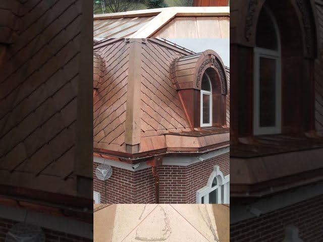 Copper roof/Медная кровля 2#shorts