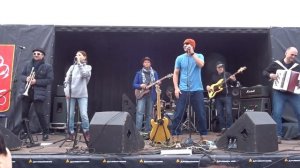 Александр Устюгов и группа EKIBASTUZ - Индейский вождь 28.09.2019 закрытие мотосезона СПБ Full HD