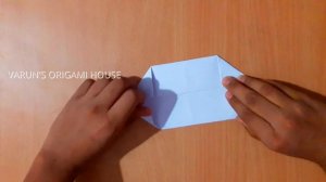 How to make a Kayak Boat with paper || by Varun's Origami House.