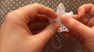 Мастер-класс по вязанию крючком Ангела. How to crochet a Angel.