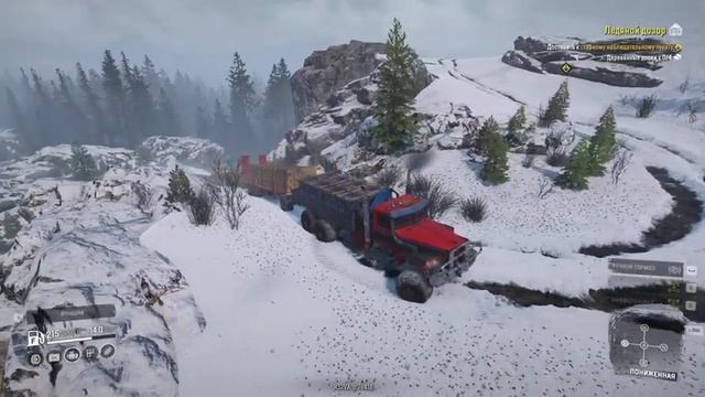 SnowRunner ремонт главного наблюдательного пункта,МЭН северная Америка #20 смотреть онлайн