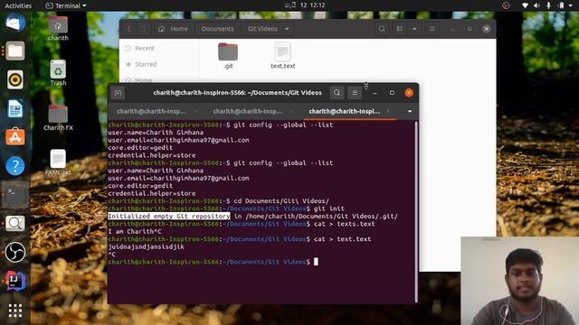 Git part 03 Sinhala | Initializing a Git repository | Git init смотреть онлайн