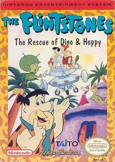 The Flintstones The Rescue of Dino & Hoppy 1992(NES) Прохождение игры без смертей (NO DEATHS).