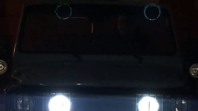 Частичная электрика, подключены фары и другие отребуты ЛуАЗ смотреть онлайн