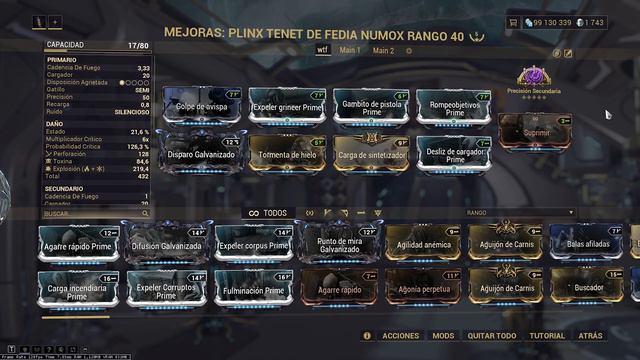 Warframe / PLINX TENET vs Nivel 9999 / ESTÁ ROTA, PERO LA ROMPEMOS MUCHO MAAAAS смотреть онлайн