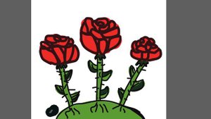 Рисуем цветочки детям часть 36