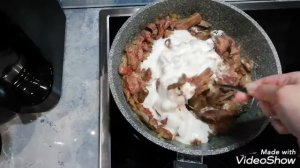 Печень по-строгановски?