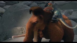 Ice Age 3 Guanlong scene (with Velociraptor sounds from Jurassic Park)