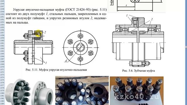 2.  Комплектующие элементы зубчатых редукторов (подшипники, муфты, рымболты ...)