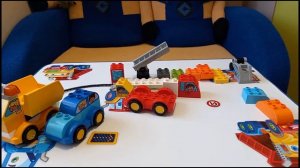 лего дупло "мои первые машинки 1 часть" ( lego duplo)