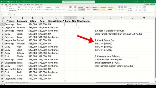 Top 5 Excel Functions - MUST KNOW