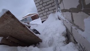 Горизонтальные и косые трещины на несущих стенах - обследование дома из газобетона