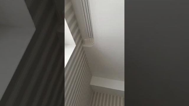 Скрытый карниз из ПП50. Конструкция из фанеры, перегиб 20см. смотреть онлайн