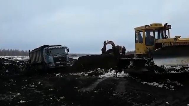 Перевозка торфа в Васильевский Мох смотреть онлайн