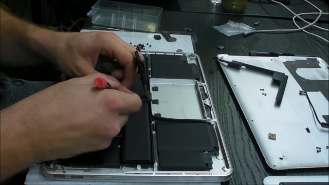 Macbook Pro Retina A1425 keyboard replacement смотреть онлайн