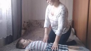 Тактильная игра с ребенком" пирожок".