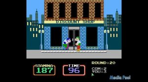 Urban Champion (NES) Playthrough longplay video game
