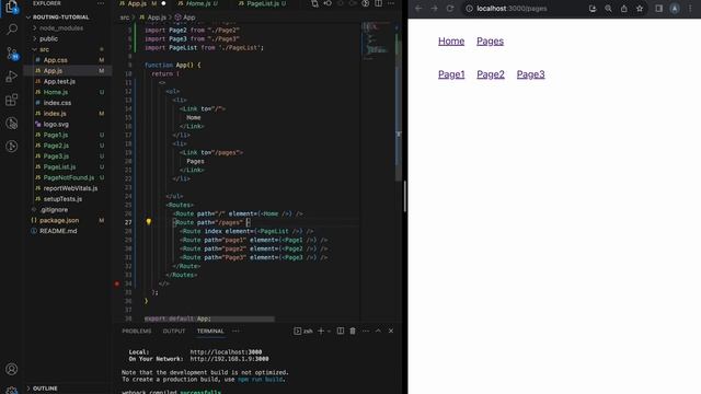React Router: Nested Routing and Advanced Navigation in Hindi Part - 3