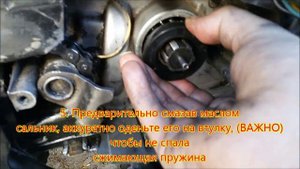 Как заменить сальник вторичного вала JAWA CEZET