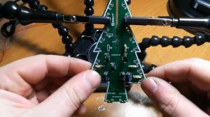 Новогодняя 3D елка  с RGB светодиодами. Kit набор.