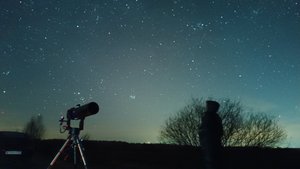 Загородные наблюдения кометы 12Р Понса Брукса 5.04.2024 г.