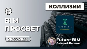 Проверки на коллизии с Revit и Navisworks. Решение FutureBIM. Дмитрий Поляков. BIM Просвет 20.07.24