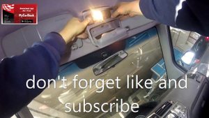 Hyundai Matrix/Elantra/ LaVita 2001 — 2010 Dome light removal