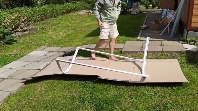 Душ на даче. Обустроил комнату с нуля своими силами