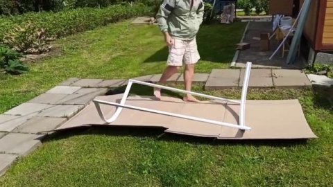 Душ на даче. Обустроил комнату с нуля своими силами