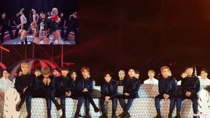 EXO & Seventeen Reaction To Blackpink - Pink Venom SBS LİVE PERFORMANS