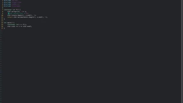 constexpr vector gcc смотреть онлайн