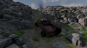 WE WENT ROCK CRAWLING!  -BeamNG.DRIVE /OFFROADING/CRASHBOSSTV