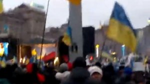 Євромайдан 2013 - Тарас Чубай, «Із янголом на плечі»