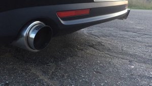 Звук прямоточных глушителей Mazda 6 GH