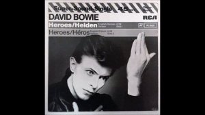 David Bowie - Heroes /Helden (English / German Version)