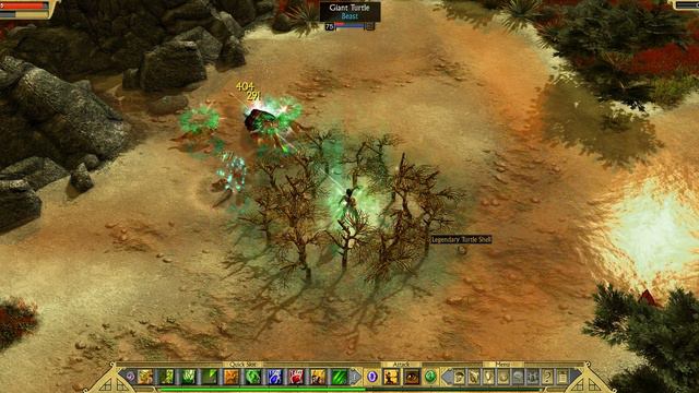 Titan Quest - AE gameplay. Ranger is discovering Eternal Embers. смотреть онлайн