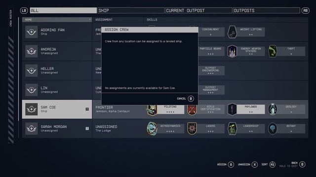 MATTERS OF THE HART bug fix - What to do when Sam does not show up - Starfield Game смотреть онлайн