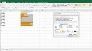 Add Progress Bar to your Data using Conditional Formatting in Microsoft Excel