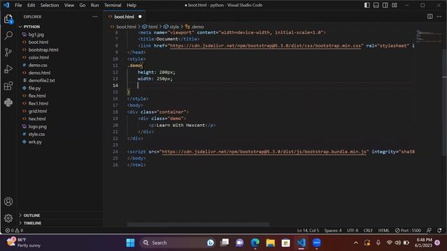PART 4.4 | BOOTSTRAP | COLORS AND BORDERS MALAYALAM TUTORIAL | HEXCENT