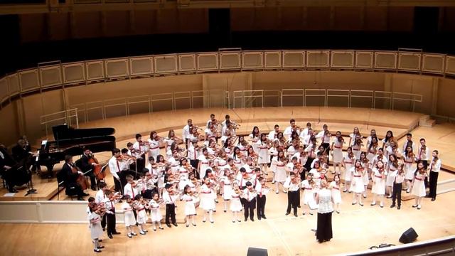 Vivaldi Concerto for 4 Violins B Min: The Magical Strings of Youth 2014 Betty Haag Academy